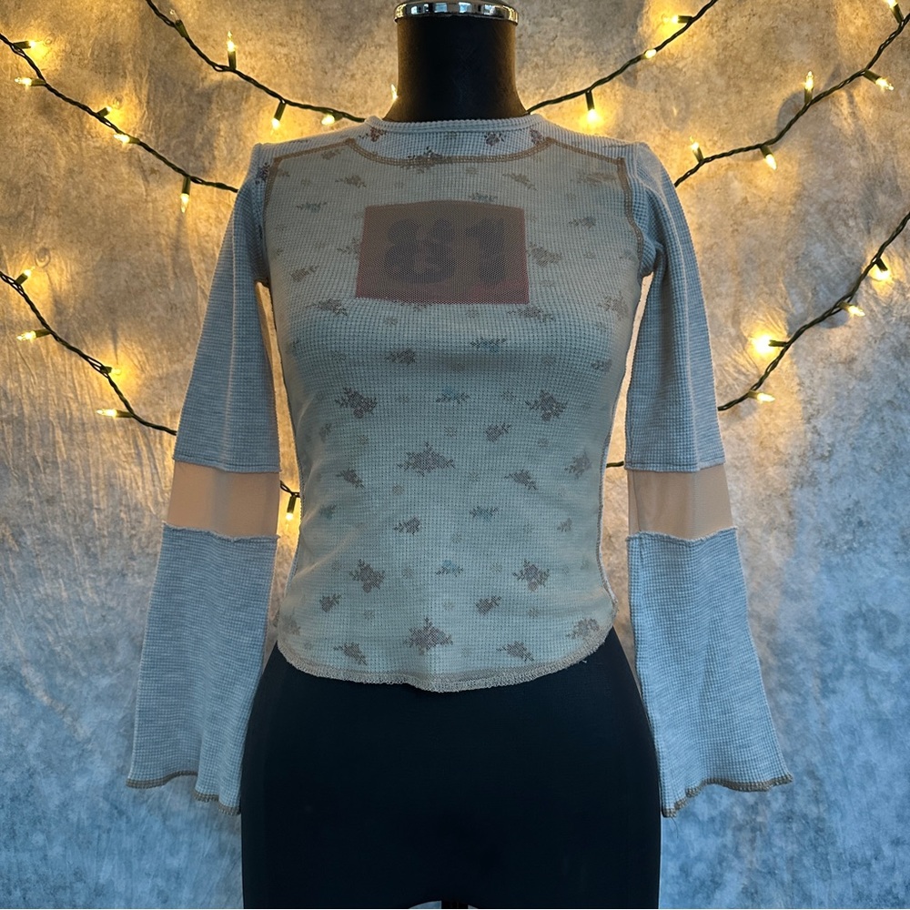 Guess Beige 81 Print Top